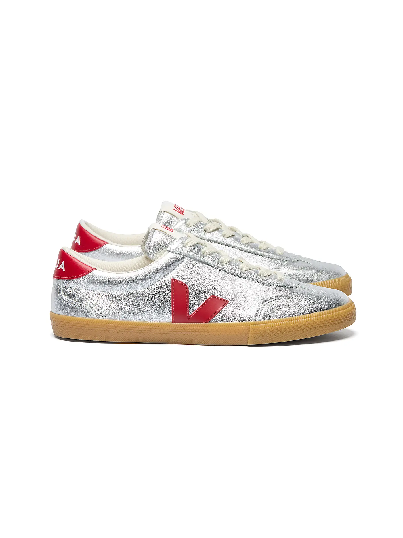 VEJA | Sneaker VOLLEY | silber