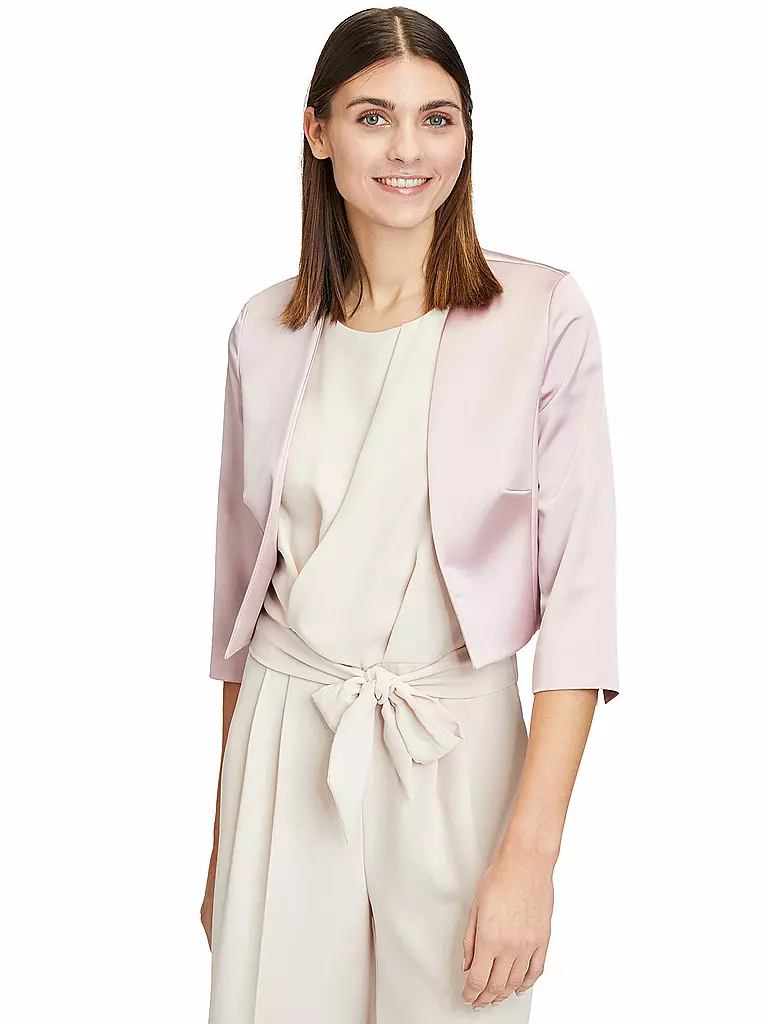 VERA MONT | Satin-Bolero | hellblau