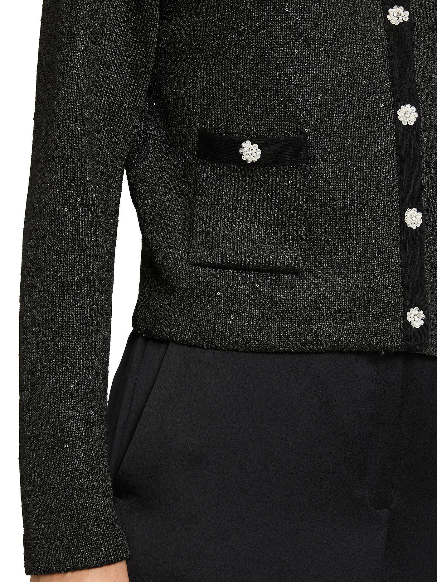 VERA MONT | Strickjacke | schwarz