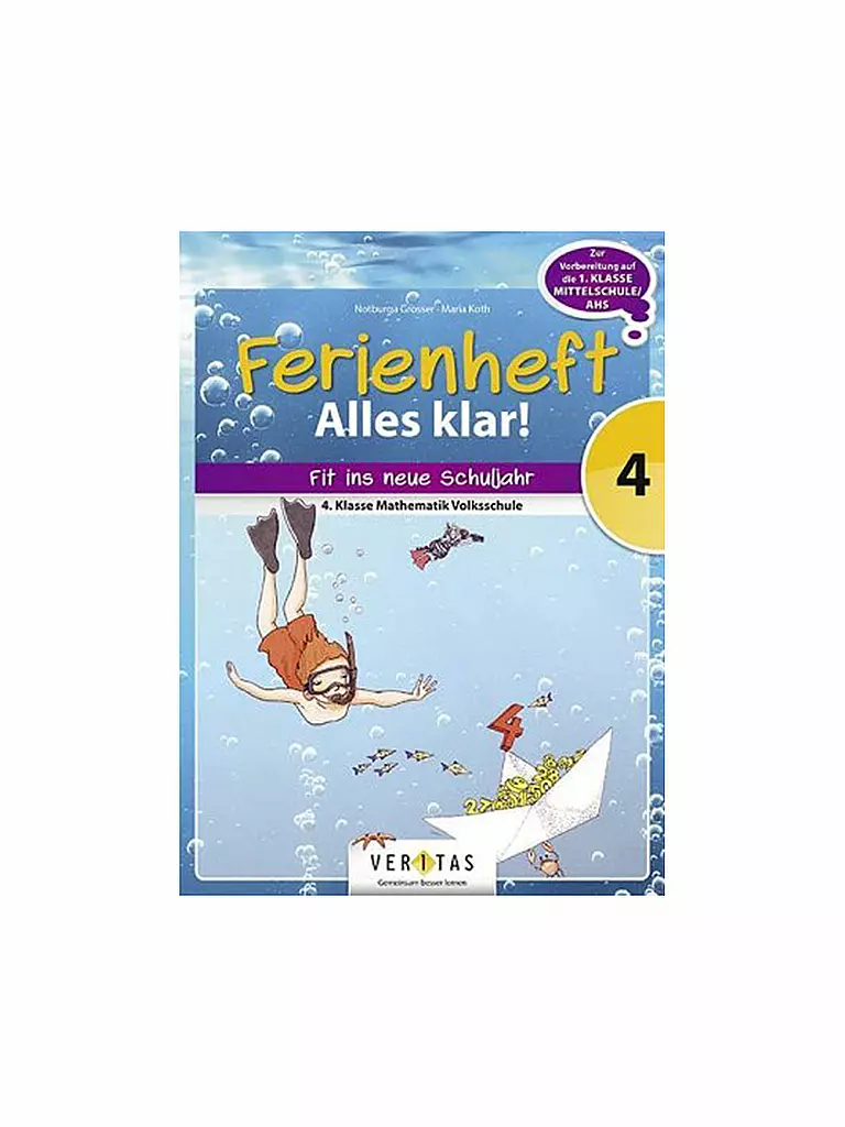 VERITAS VERLAG | Ferienheft - Alles klar 4 | keine Farbe