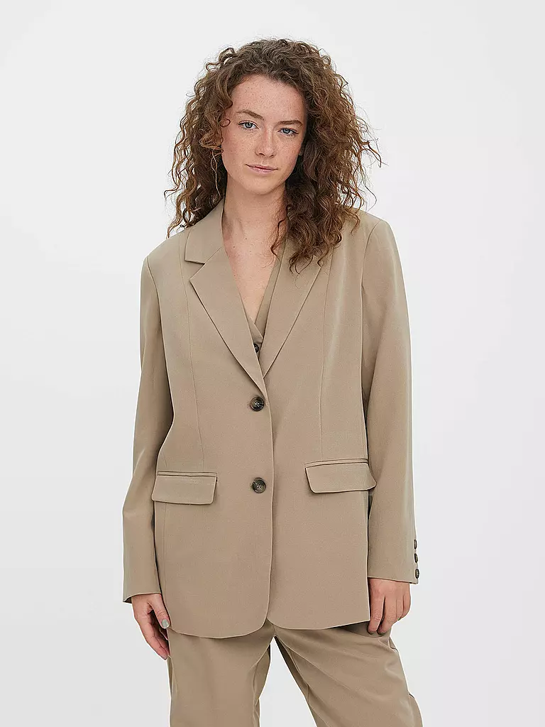 VERO MODA | Blazer Oversized Fit VMVINCE  | beige