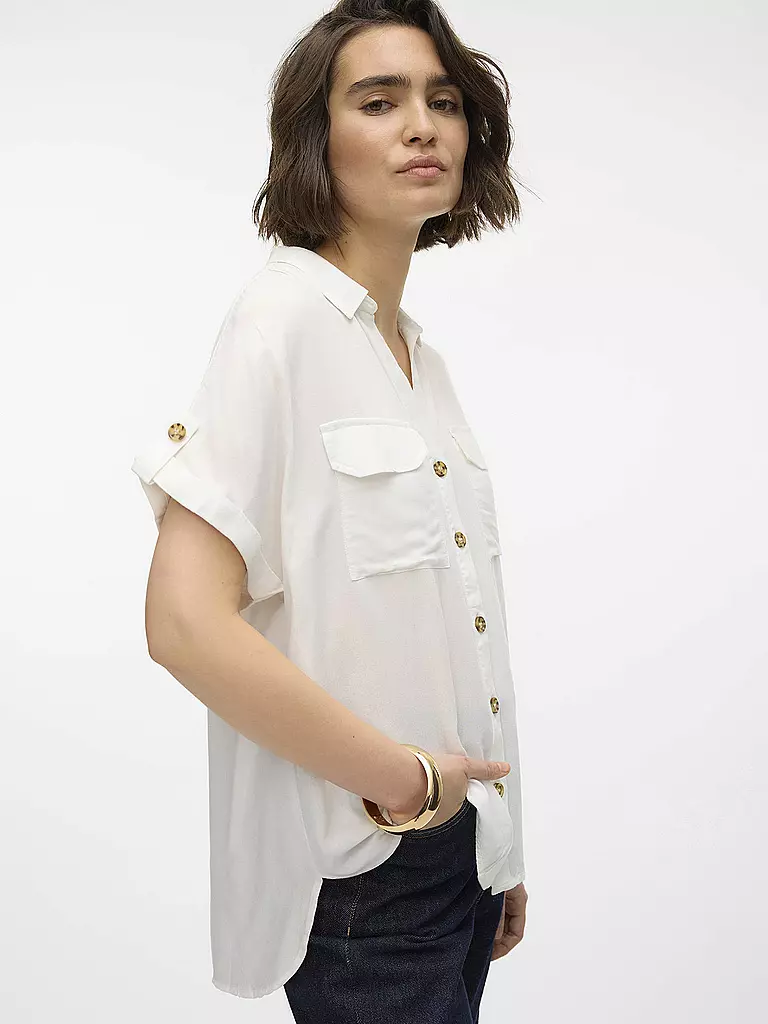 VERO MODA | Bluse  VMBUMPY | grün