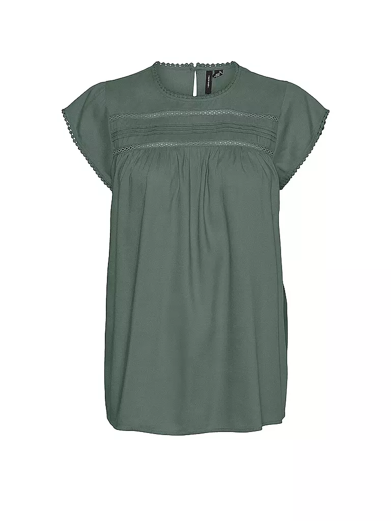 VERO MODA | Bluse  VMDEBBIE | dunkelgrün