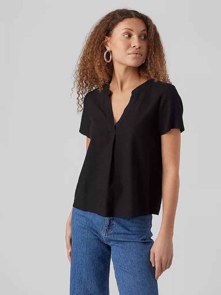 VERO MODA | Bluse  VMMYMILO | schwarz