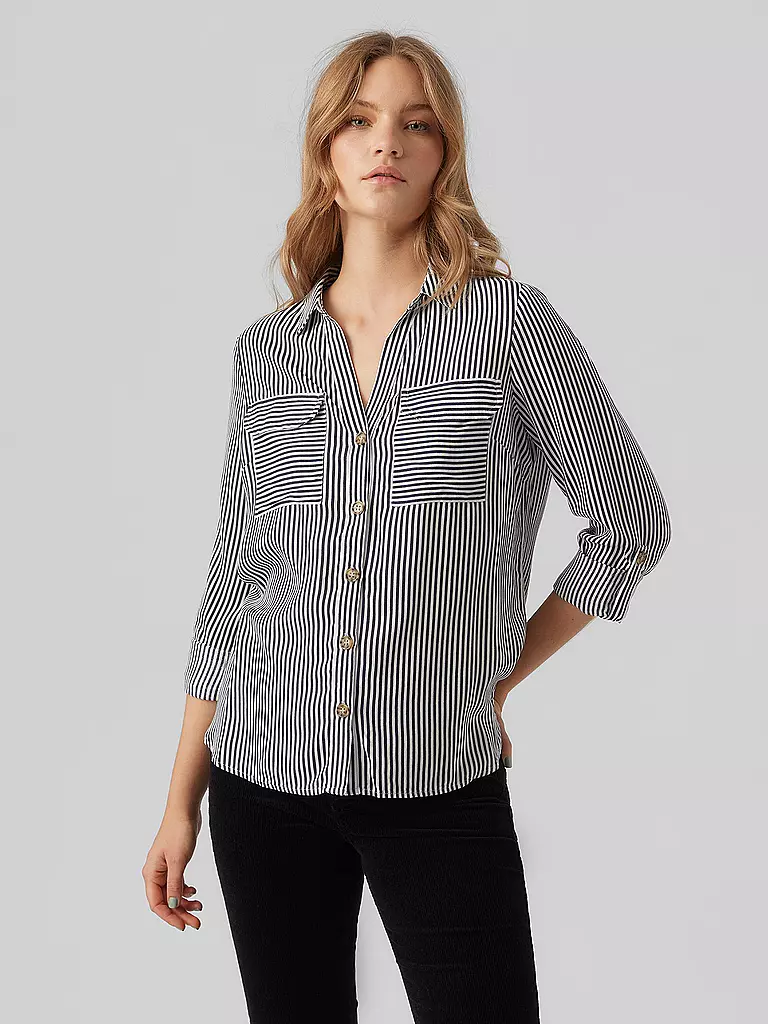 VERO MODA | Bluse VMBUMPY | grau