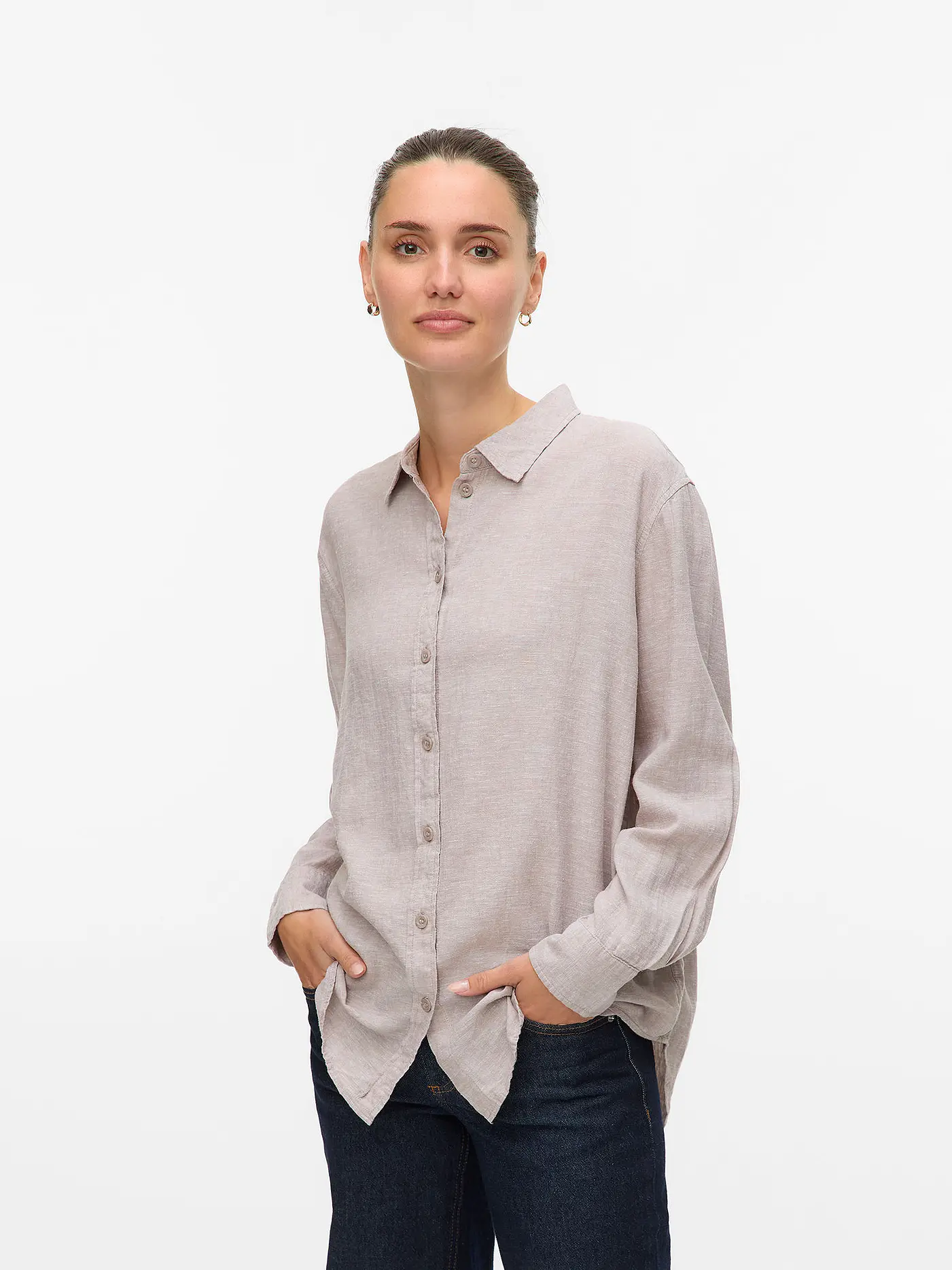VERO MODA | Bluse VMLINN  | beige