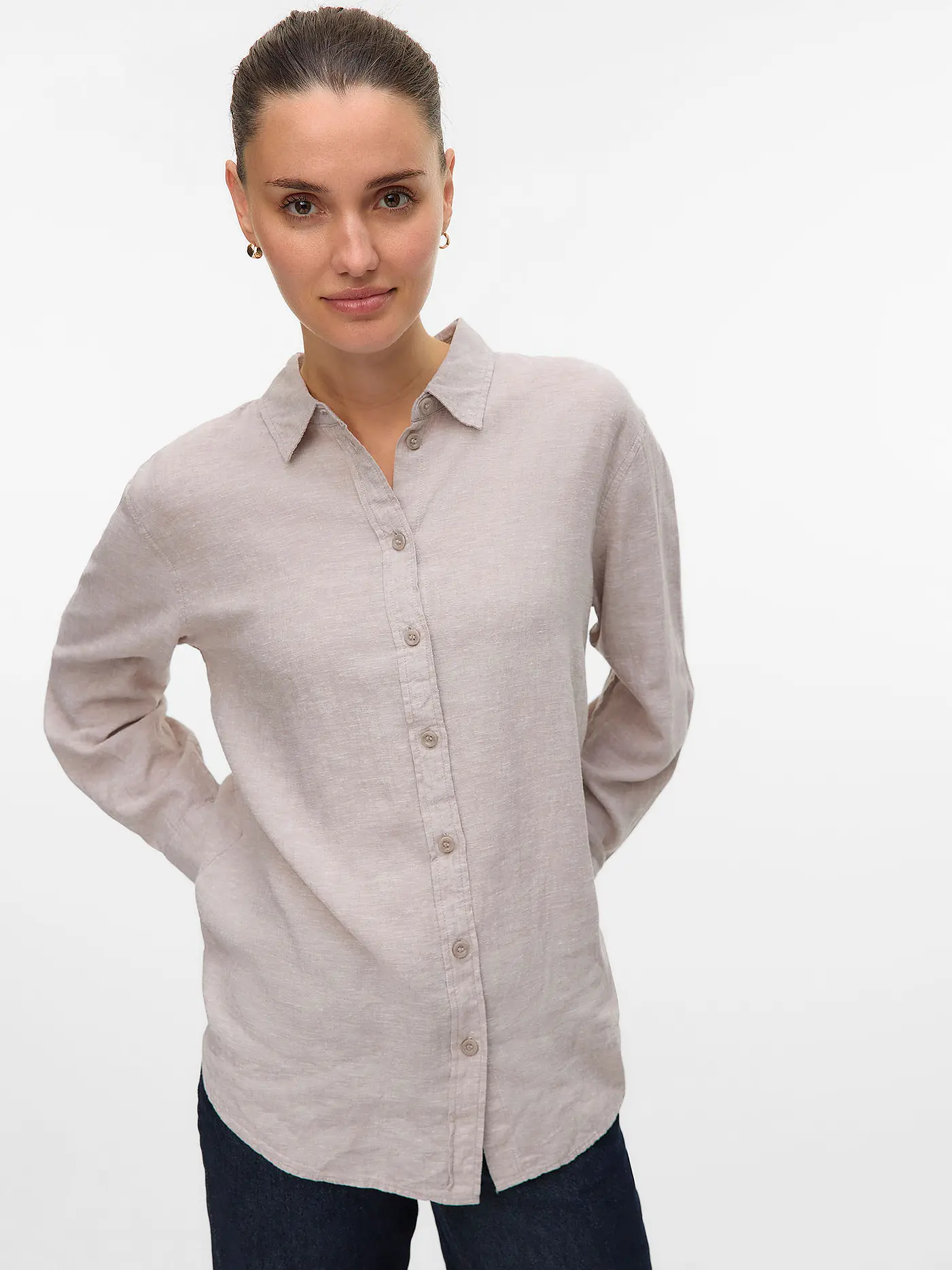 VERO MODA | Bluse VMLINN  | beige
