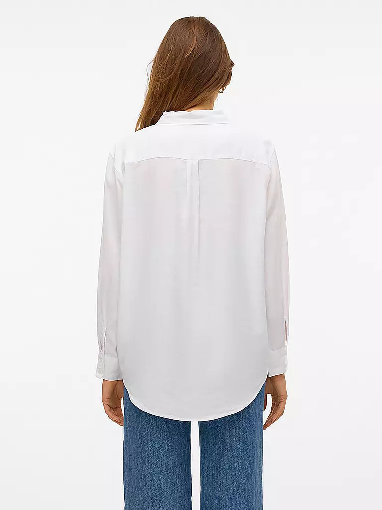 VERO MODA | Bluse VMLINN | weiss