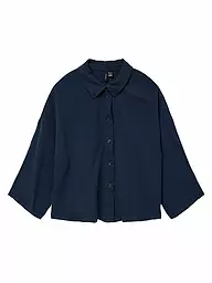 VERO MODA | Blusenshirt  VMNATALI CROP | Dunkelblau
