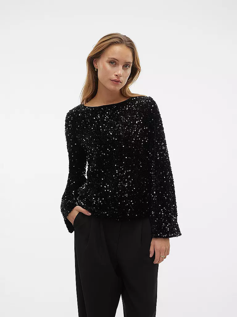 VERO MODA | Blusenshirt VMBELLA  | schwarz