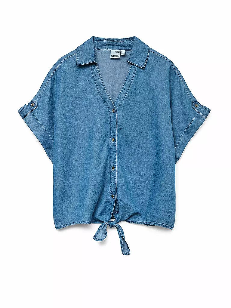 VERO MODA | Blusenshirt VMFLEUR | dunkelblau