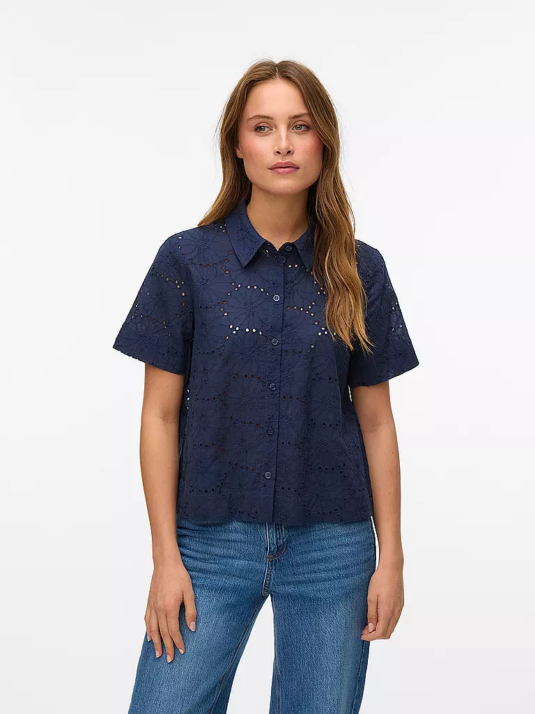 VERO MODA | Blusenshirt VMHAY | dunkelblau