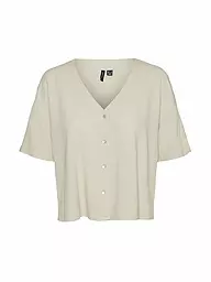 VERO MODA | Blusenshirt VMJESMILO | beige