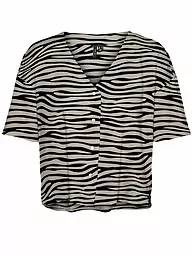 VERO MODA | Blusenshirt VMJESMILO | schwarz