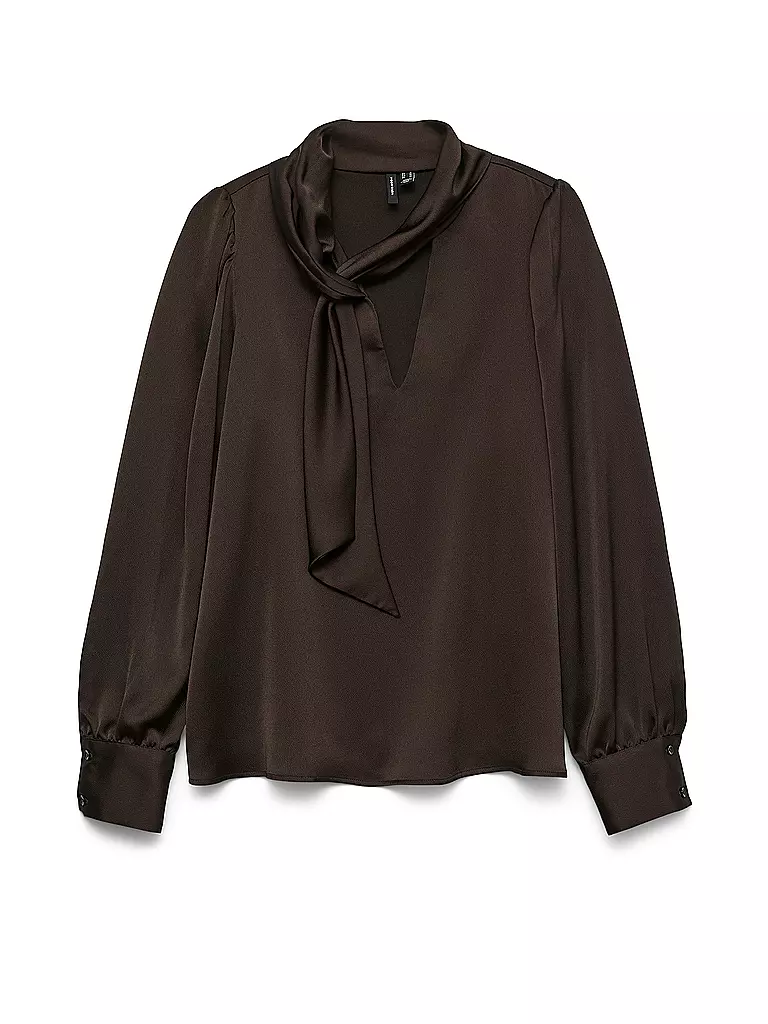VERO MODA | Blusenshirt VMNINI  | braun
