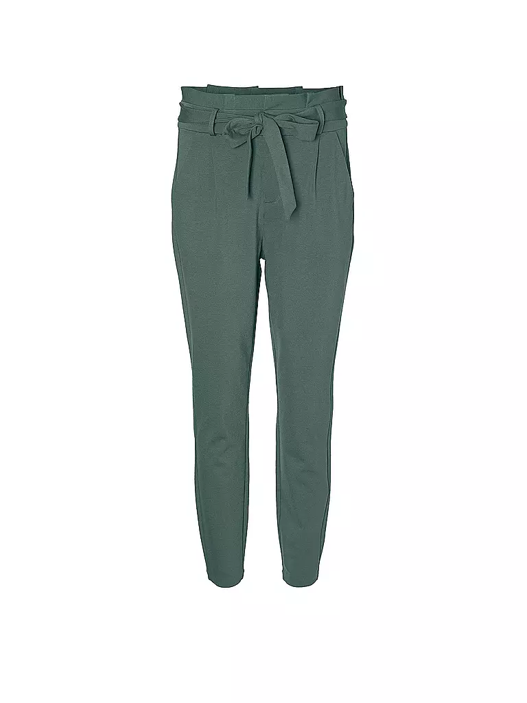 VERO MODA | Highwaist Hose Loose Fit VMEVA | dunkelgrün