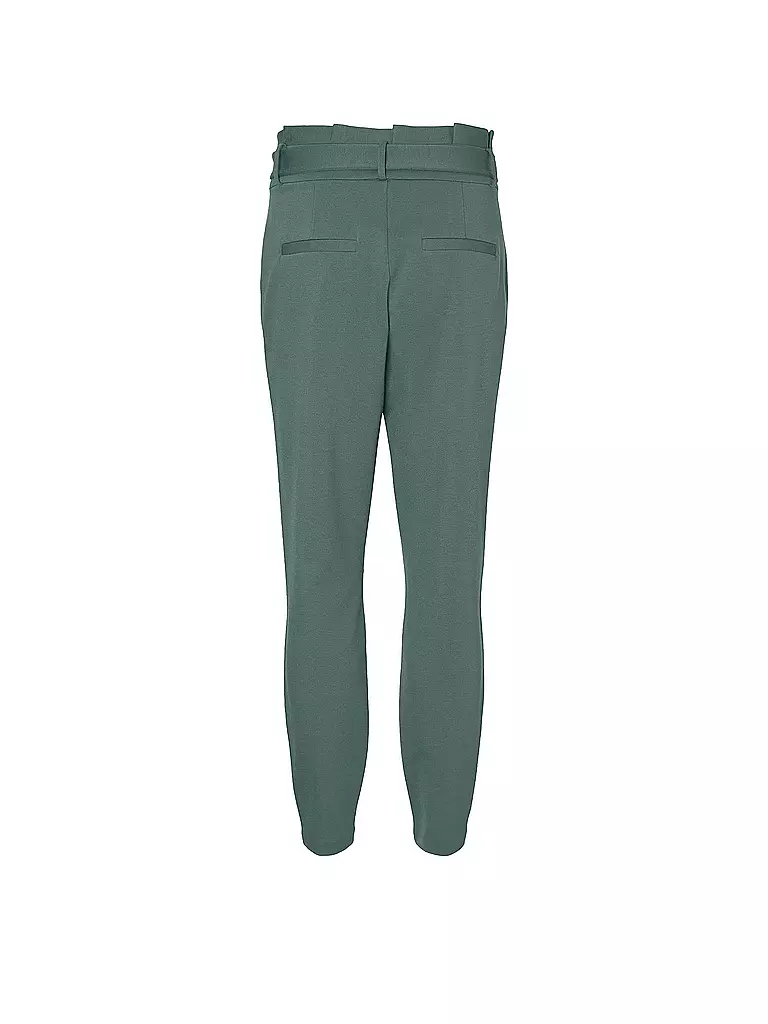 VERO MODA | Highwaist Hose Loose Fit VMEVA | dunkelgrün