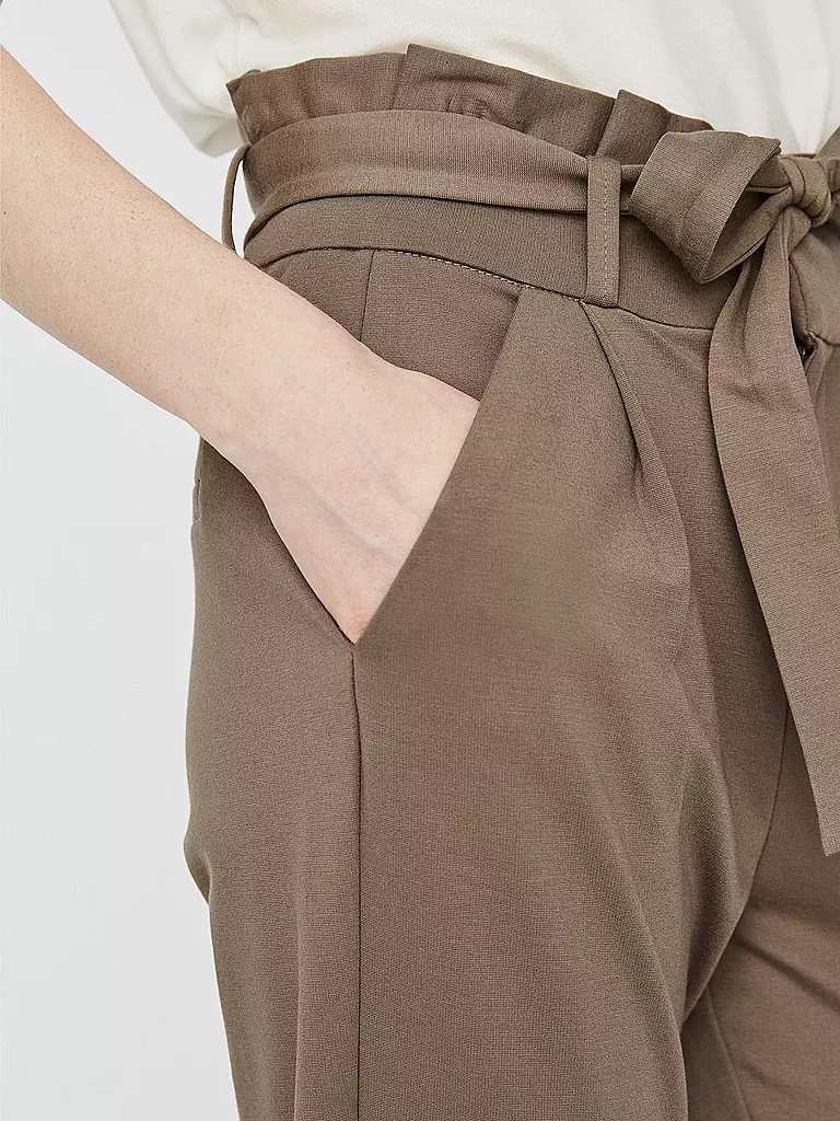 VERO MODA | Highwaist Hose Loose Fit VMEVA | dunkelgrün