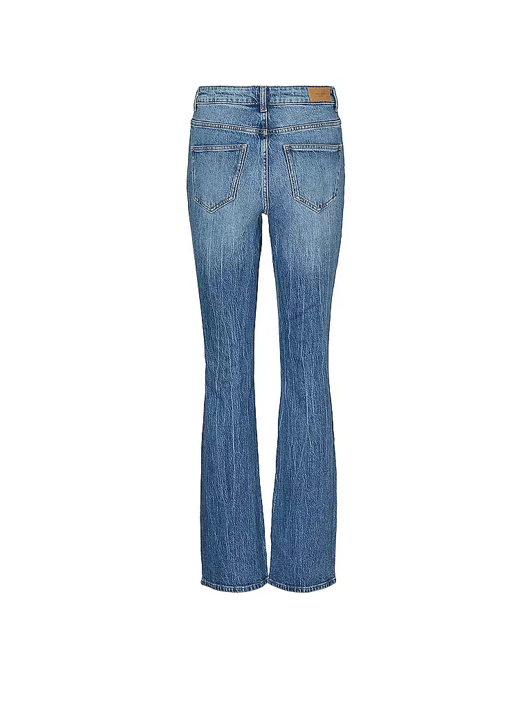 VERO MODA | Highwaist Jeans Flared Fit VMSELMA | blau