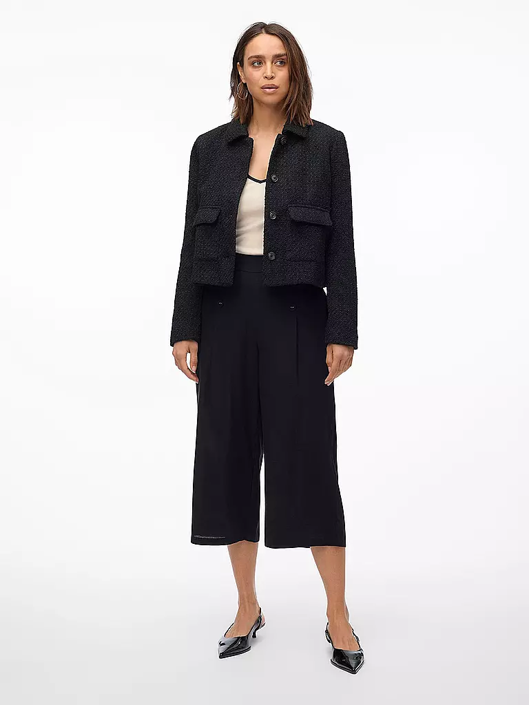 VERO MODA | Jäckchen Cropped Fit AWNAOKO  | schwarz