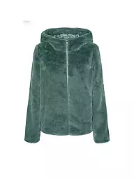 VERO MODA | Jacke in Felloptik VMSONJAHOODIE | grün