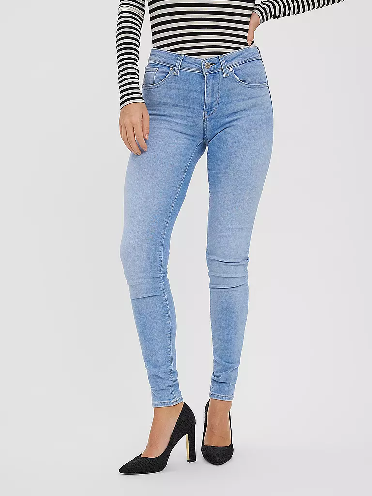 VERO MODA | Jeans Skinny Fit VMLUX | hellblau