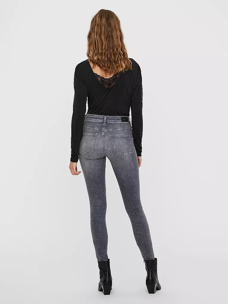 VERO MODA | Jeans Slim Fit VMLUX | grau