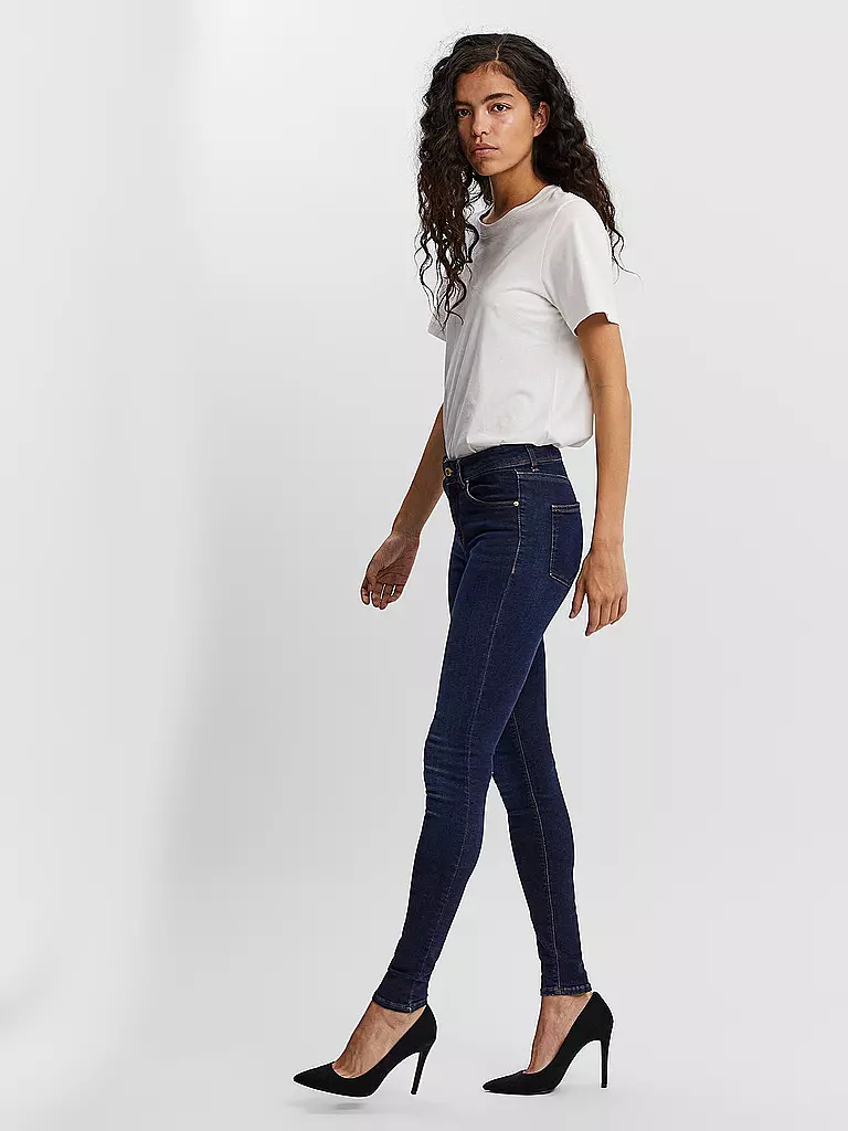 VERO MODA | Jeans Slim Fit VMLUX | dunkelblau