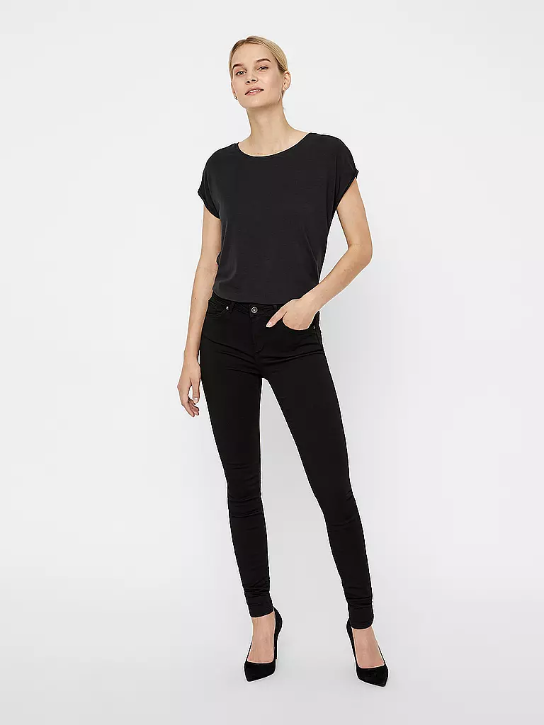 VERO MODA | Jeans Super Slim Fit " VMLUX " | schwarz