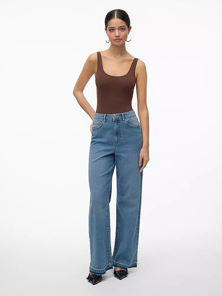 VERO MODA | Jeans Wide Leg VMKATHY | blau