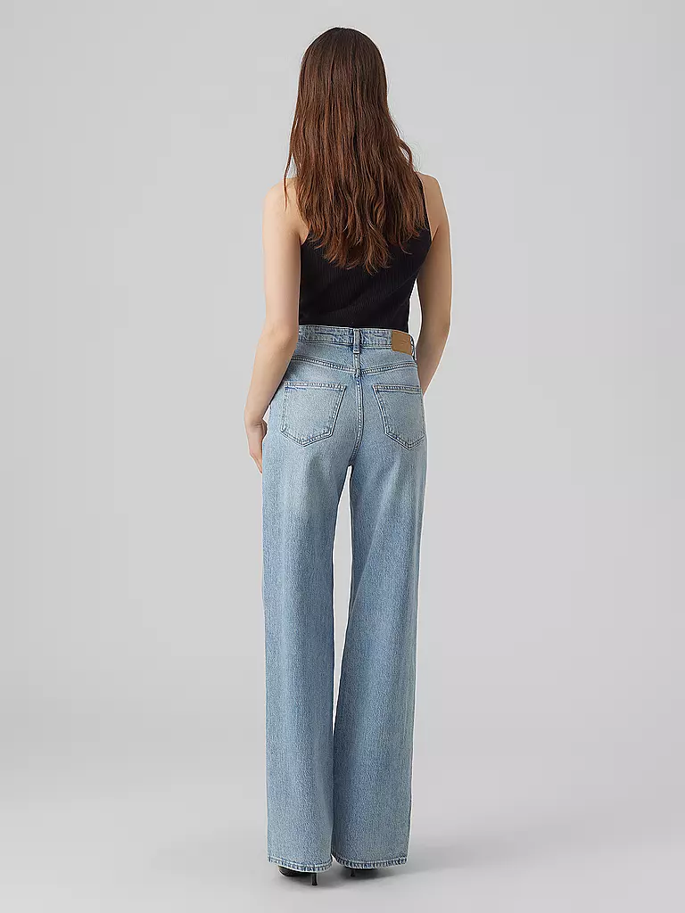 VERO MODA | Jeans Wide Leg VMTESSA  | hellblau
