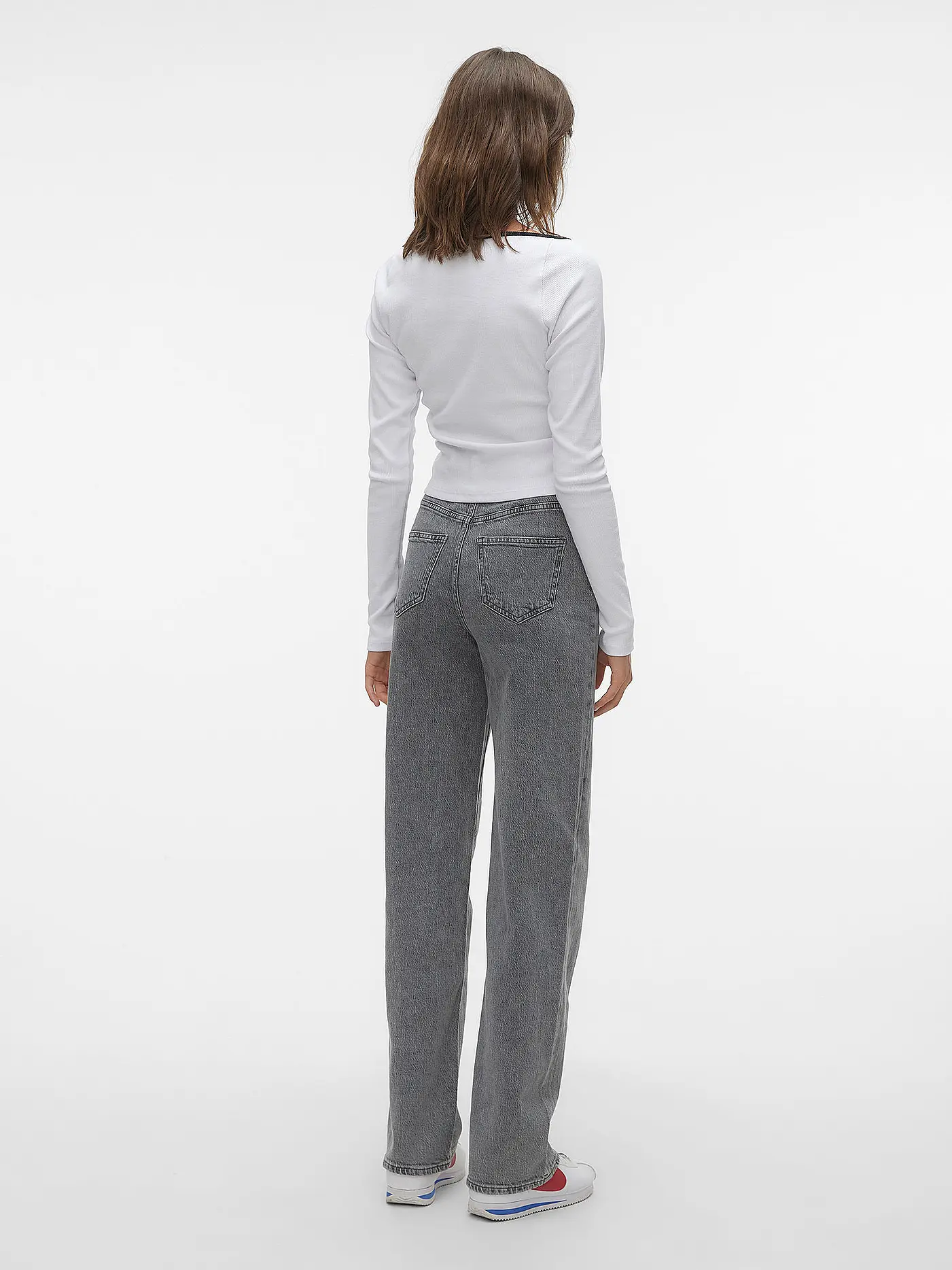 VERO MODA | Jeans Wide Leg VMTESSA | grau