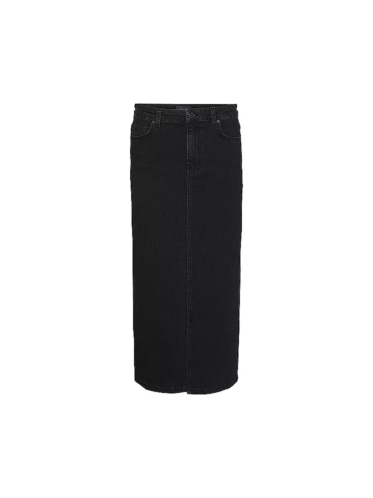 VERO MODA | Jeansrock 7/8 VMLINA | schwarz