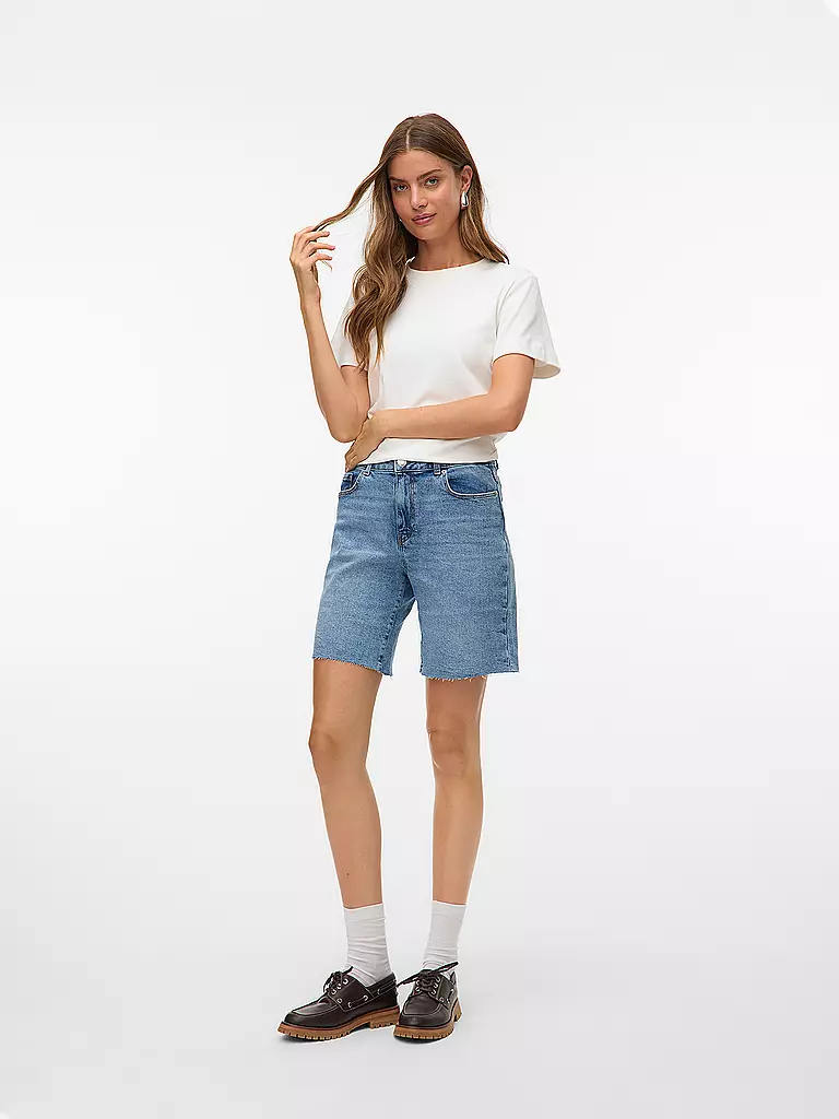 VERO MODA | Jeansshorts VMCLEO | blau