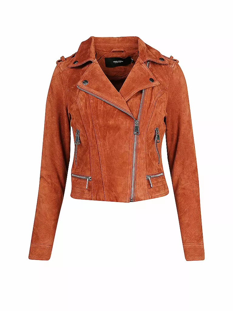 VERO MODA | Lederjacke "VMROYCE" | orange