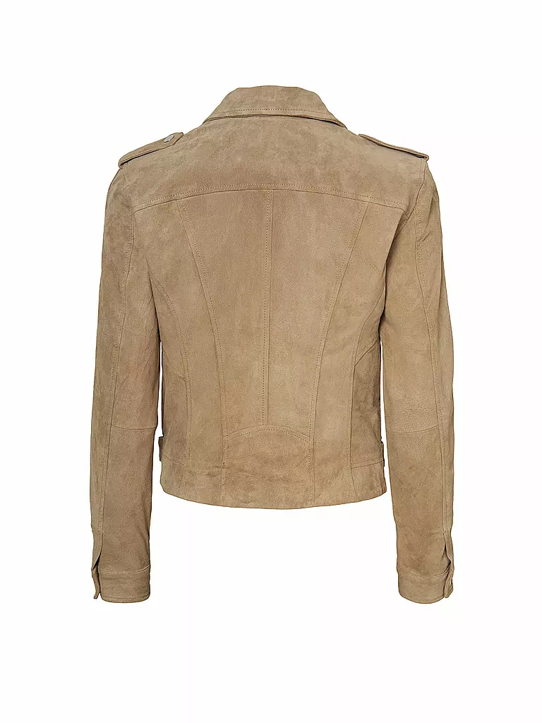 VERO MODA | Lederjacke "VMROYCELOUISE" | beige