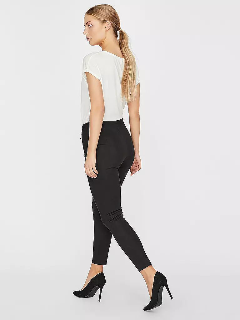 VERO MODA | Lederleggings VMCAVA | schwarz