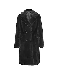 VERO MODA | Mantel in Felloptik VMSONJAELLY | schwarz