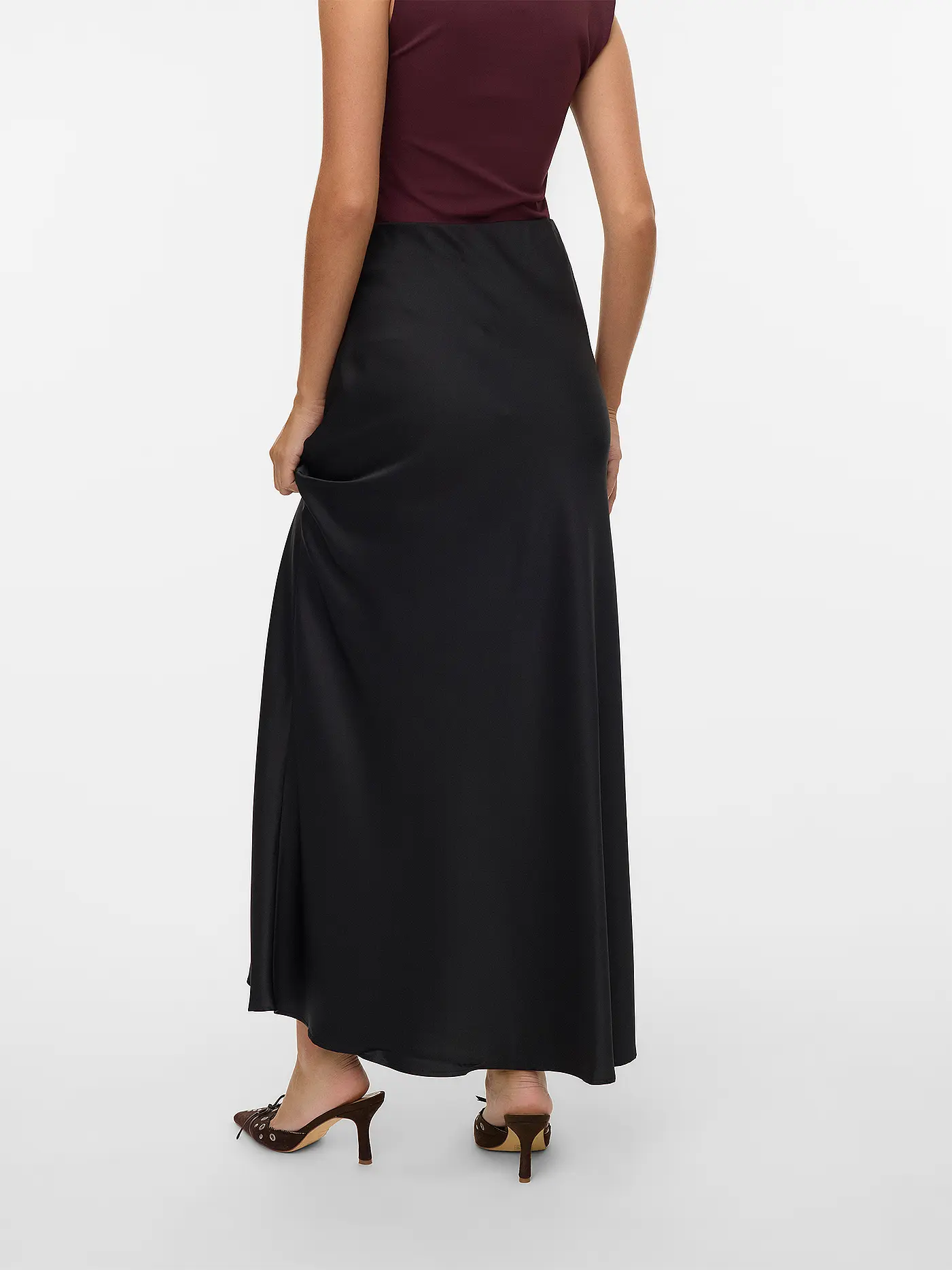 VERO MODA | Maxirock VMMERLE | schwarz