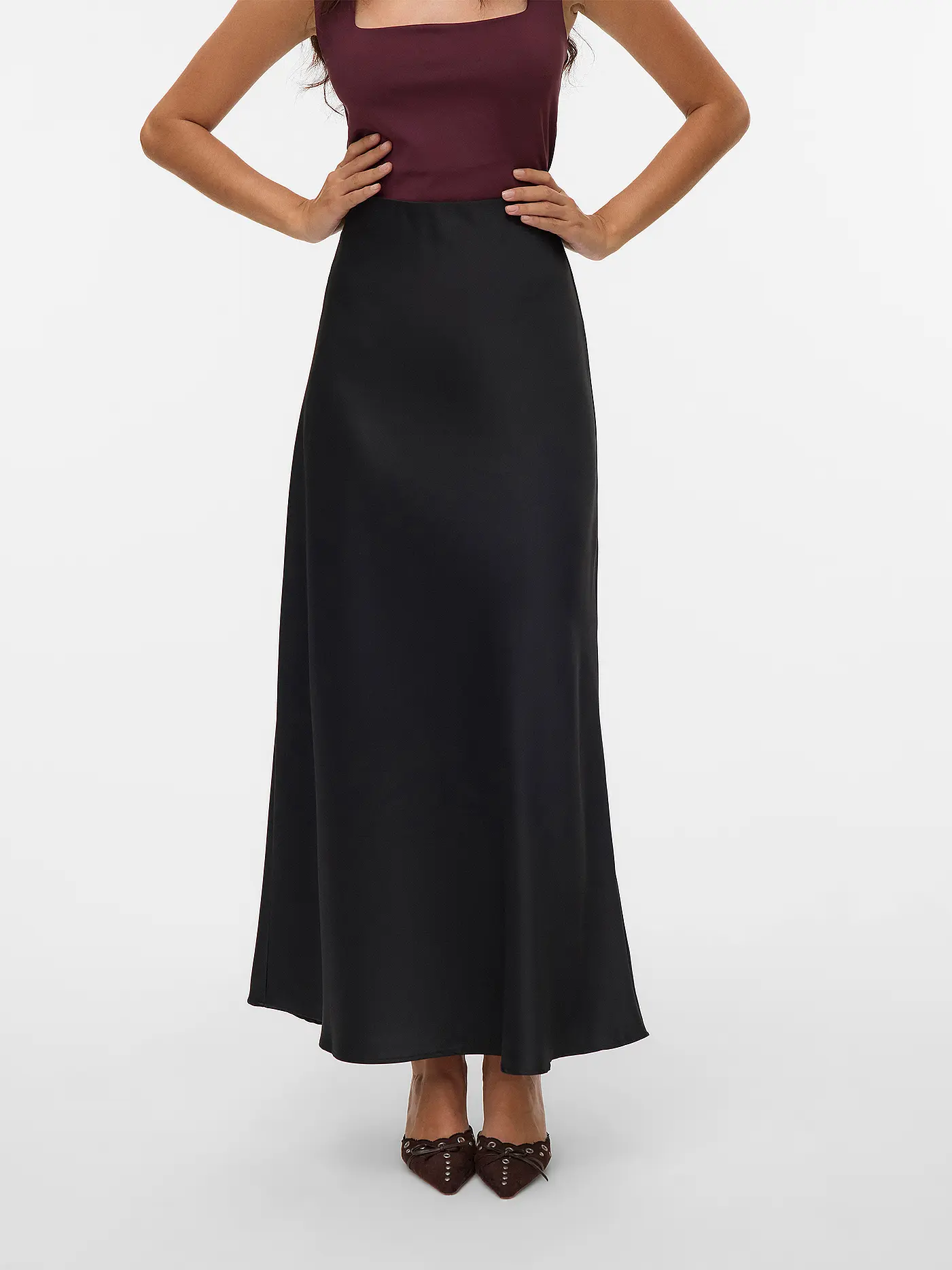 VERO MODA | Maxirock VMMERLE | schwarz