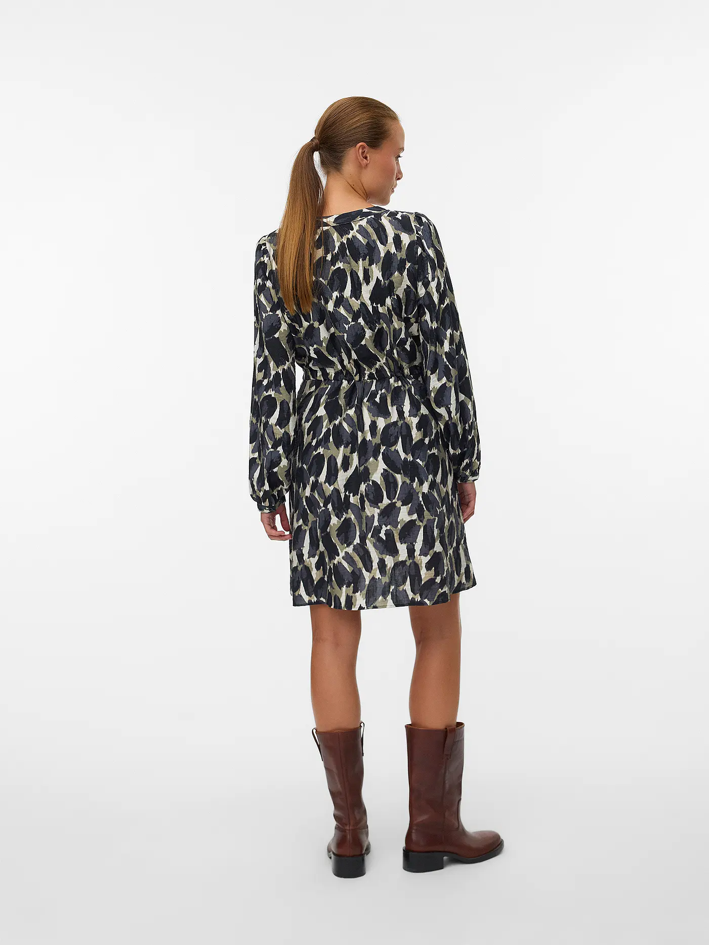 VERO MODA | Minikleid VMFANINI | olive