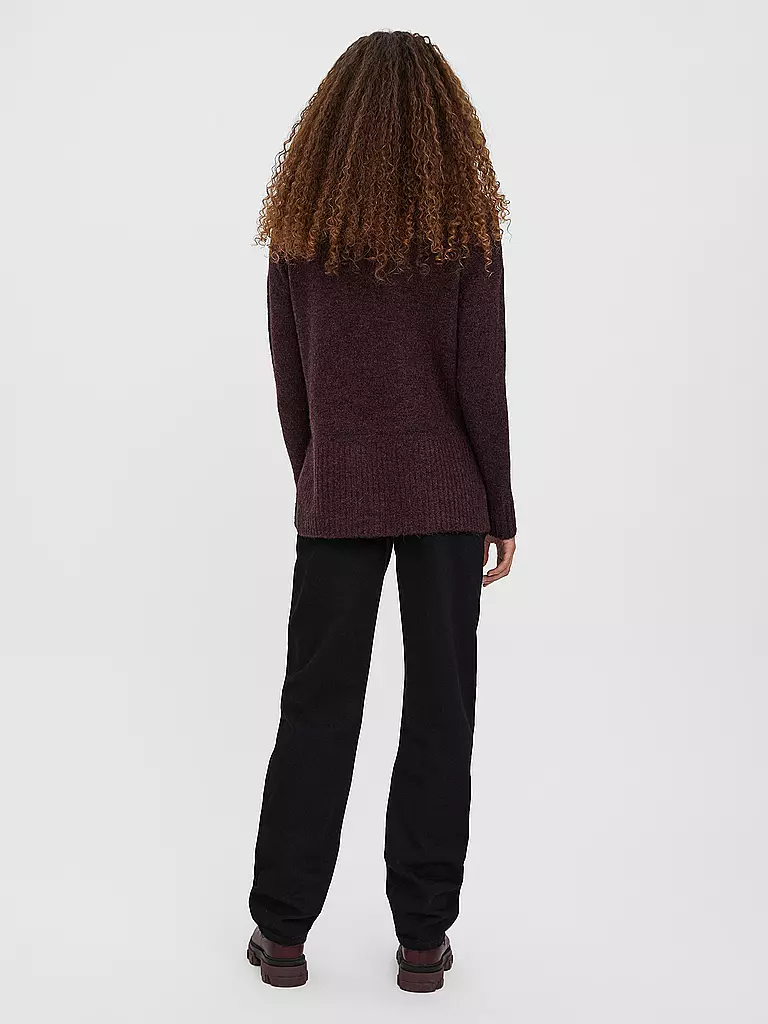 VERO MODA | Pullover Oversized Fit  VMLEFILE | rot