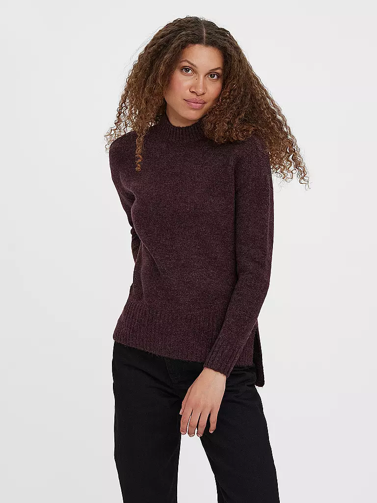 VERO MODA | Pullover Oversized Fit  VMLEFILE | rot