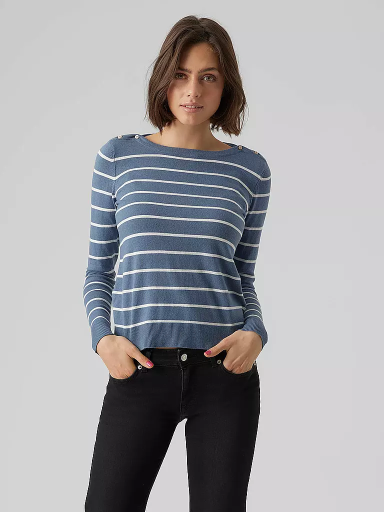 VERO MODA | Pullover VMALMA | blau