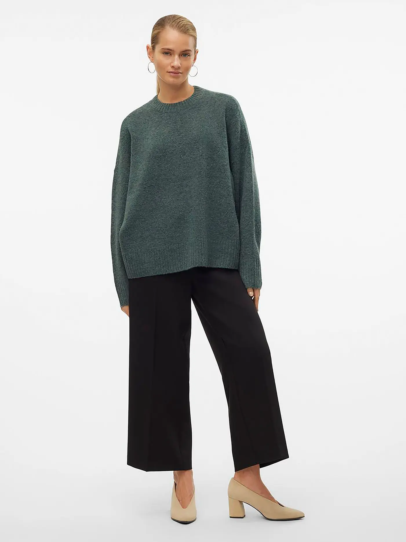 VERO MODA | Pullover VMBOOM | grün