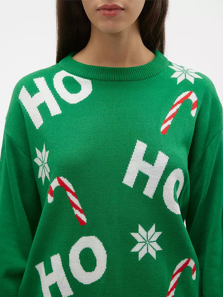 VERO MODA | Pullover VMMIXEDXMAS | rot