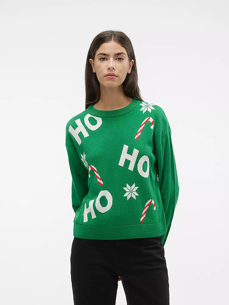 VERO MODA | Pullover VMMIXEDXMAS | rot