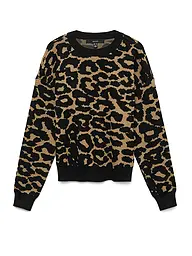 VERO MODA | Pullover VMSILJEANIMAL | schwarz