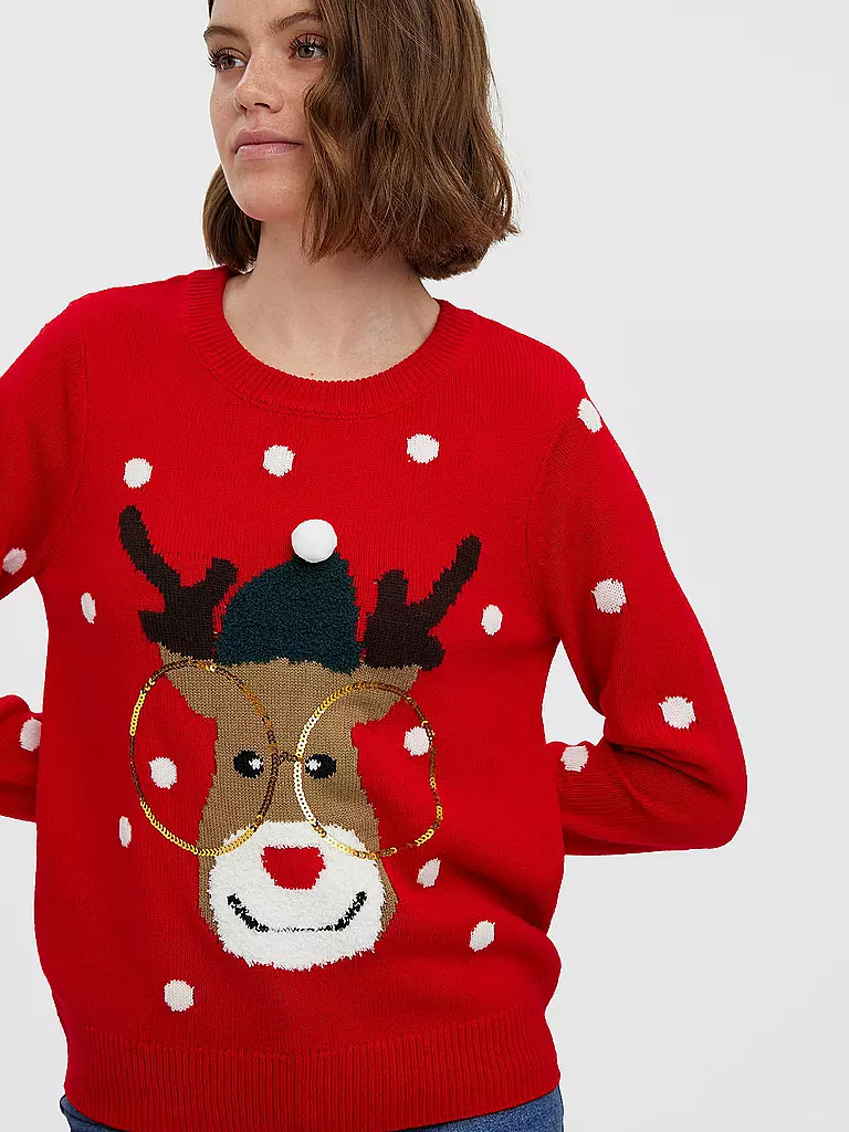 VERO MODA | Pullover VMTINSEL | koralle
