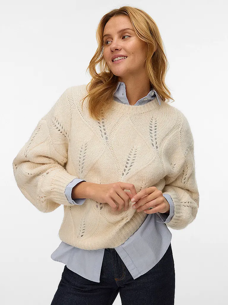 VERO MODA | Pullover VMZENIA | Creme